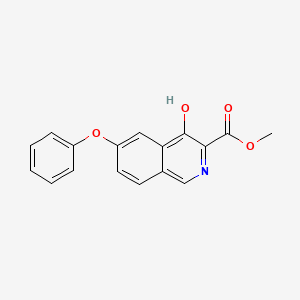 Methyl 4-hydroxy-6-phenoxyisoquinoline-3-carboxylate