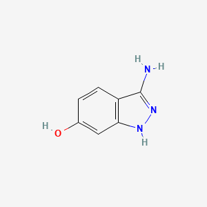 molecular formula C7H7N3O B1384294 3-氨基-1H-吲唑-6-醇 CAS No. 88805-72-5