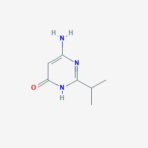 molecular formula C7H11N3O B1384295 6-氨基-2-异丙基嘧啶-4-醇 CAS No. 1038358-49-4