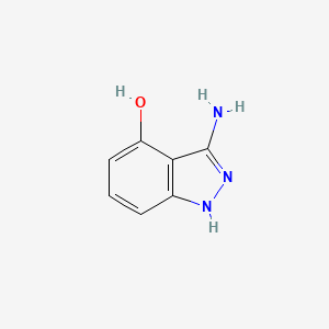 molecular formula C7H7N3O B1384302 3-氨基-1H-吲唑-4-醇 CAS No. 88805-68-9