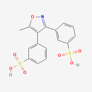 3-[4-[4-(sulfonyl)phenyl]-5-methyl-3-isoxazolyl]benzenesulfonic Acid