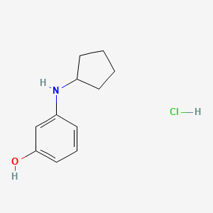 3-(Cyclopentylamino)phenol Hydrochloride