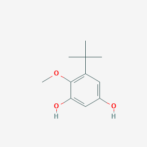 molecular formula C11H16O3 B13843132 5-(tert-Butyl)-4-methoxybenzene-1,3-diol 