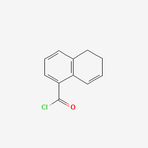 molecular formula C11H9ClO B13843215 5,6-Dihydronaphthalene-1-carbonyl Chloride 