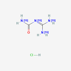 Guanyl Urea-15N4 Hydrochloride