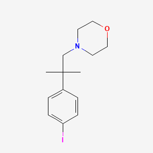 4-(2-(4-Iodophenyl)-2-methylpropyl)morpholine