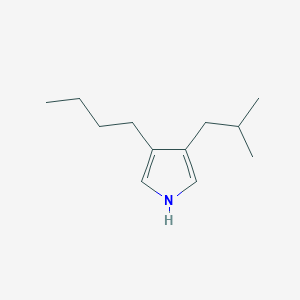 3-butyl-4-(2-methylpropyl)-1H-pyrrole