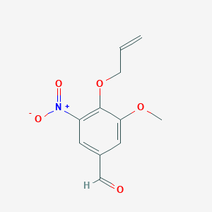 3-Methoxy-5-nitro-4-prop-2-enoxybenzaldehyde