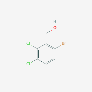 molecular formula C7H5BrCl2O B1384332 6-Bromo-2,3-dichlorobenzyl alcohol CAS No. 1807009-09-1