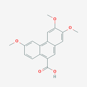 2,3,6-Trimethoxyphenanthrene-9-carboxylic acid