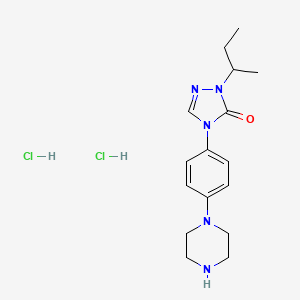 2-sec-Butyl-4-[(Piperazinyl-1-yl)-phenyl]-1,2,4-triazol-3-one Dihydrochloride