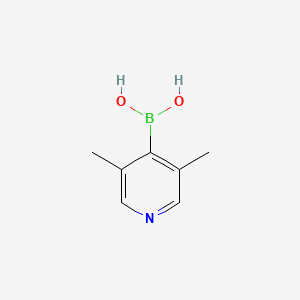 molecular formula C7H10BNO2 B13843584 (3,5-Dimethylpyridin-4-YL)boronic acid 