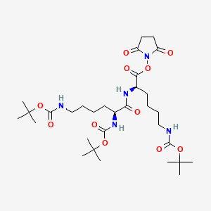 molecular formula C31H53N5O11 B13843705 Alpha Dipeptide 