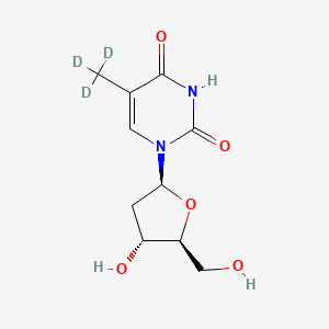 molecular formula C10H14N2O5 B13843774 Telbivudine-d3 