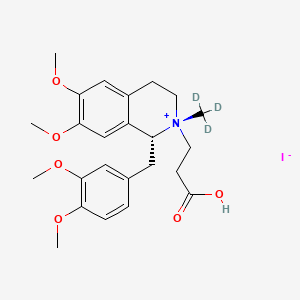 (R)-LaudanosineN-Carboxyethyl-d3Iodide