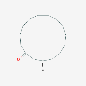 Cyclopentadecanone, 3-methyl-, (3S)-