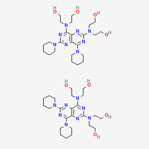 2,4-Dipiperido-6,8-didiethanolamino Dipyridamole +2,8-Dipiperido-4,6-didiethanolamino Dipyridamole(Mixture)