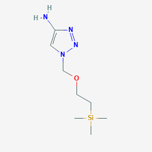 1-(2-Trimethylsilylethoxymethyl)triazol-4-amine