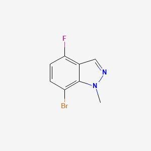 7-Bromo-4-fluoro-1-methyl-1H-indazole