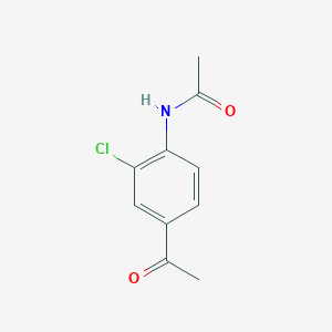 molecular formula C10H10ClNO2 B13844258 a-Chloro-(4-acetyl)acetanilide 