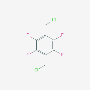 molecular formula C8H4Cl2F4 B138443 1,4-双(氯甲基)-2,3,5,6-四氟苯 CAS No. 131803-37-7