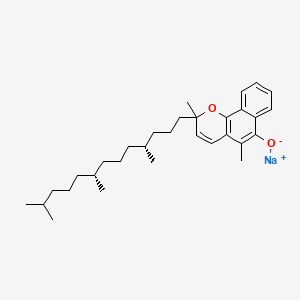 Sodium 2,5-Dimethyl-2-((4R,8R)-4,8,12-trimethyltridecyl)-2H-benzo[h]chromen-6-olate