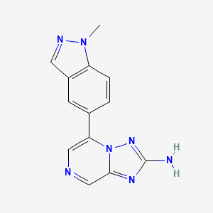 5-(1-methyl-1H-indazol-5-yl)-[1,2,4]triazolo[1,5-a]pyrazin-2-ylamine