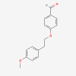 4-[2-(4-Methoxyphenyl)ethoxy]benzaldehyde