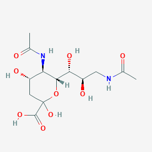 N-Acetyl-9-(acetylamino)-9-deoxyneuraminic acid