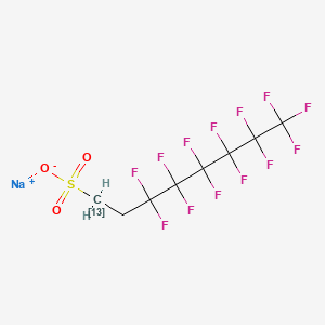 3,3,4,4,5,5,6,6,7,7,8,8,8-Tridecafluorooctane-1-sulphonic Acid Sodium Salt-13C