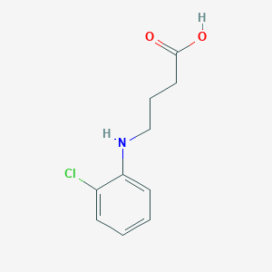 4-(2-Chloroanilino)butanoic acid