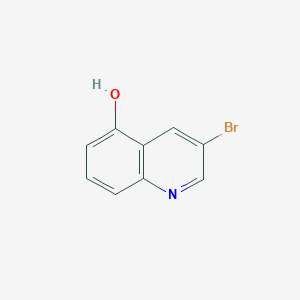 molecular formula C9H6BrNO B1384459 3-Bromoquinolin-5-ol CAS No. 1123738-15-7