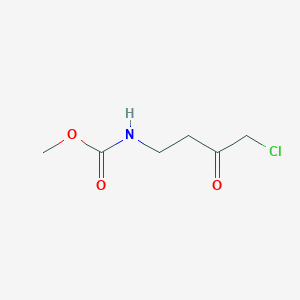 methyl N-(4-chloro-3-oxobutyl)carbamate