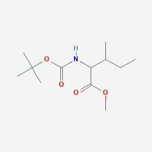 Tert-butyl 1-(methoxycarbonyl)-2-methylbutylcarbamate