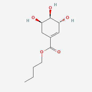 butyl (3R,4R,5R)-3,4,5-trihydroxycyclohexene-1-carboxylate