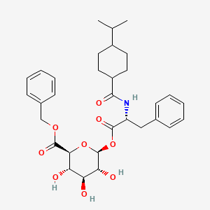 Nateglinide Acyl-Beta-D-glucuronide Benzyl Ester