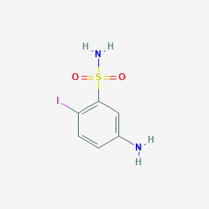 5-amino-2-iodoBenzenesulfonamide