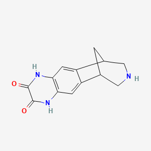 4,6,7,8,9,10-Hexahydro-6,10-methano-1H-pyrazino[2,3-h][3]benzazepine-2,3-dione Hydrochloride