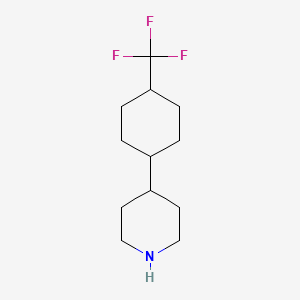 4-[4-(trifluoromethyl)cyclohexyl]Piperidine