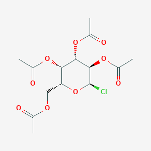 molecular formula C14H19ClO9 B138449 2,3,4,6-四-o-乙酰-α-d-半乳呋喃糖基氯 CAS No. 14227-87-3
