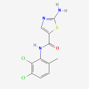 2-Amino-N-(2,3-dichloro-6-methylphenyl)thiazole-5-carboxamide