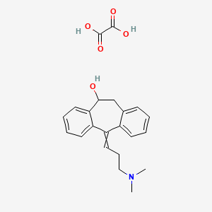 5-[3-(Dimethylamino)propylidene]-10,11-dihydro-5H-dibenzo[a,d]cyclohepten-10-ol Oxalate; Amitriptyline EP Impurity F