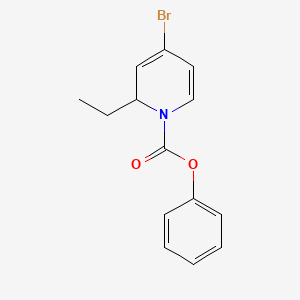 Phenyl 4-Bromo-2-ethylpyridine-1(2H)-carboxylate