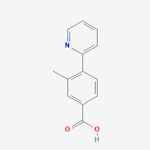 3-Methyl-4-pyridin-2-ylbenzoic acid