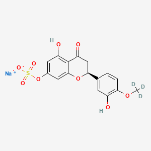 rac-Hesperetin 7-O-Sulfate Sodium Salt-d3