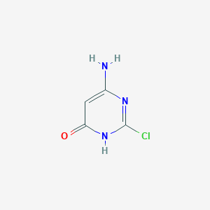 molecular formula C4H4ClN3O B1384517 6-氨基-2-氯嘧啶-4-醇 CAS No. 52386-11-5