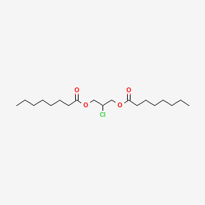 2-Chloropropane-1,3-diyl dioctanoate