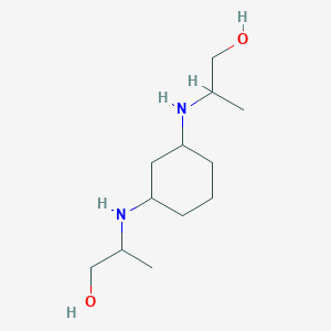 2,2'-(Cyclohexane-1,3-diylbis(azanediyl))bis(propan-1-ol)