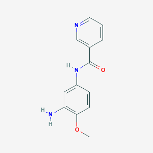 N-(3-amino-4-methoxyphenyl)pyridine-3-carboxamide