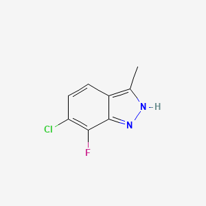 6-Chloro-7-fluoro-3-methyl-1H-indazole